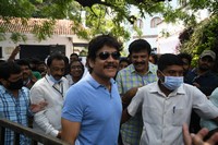 Celebrities Voting at MAA Elections 2021 Gallery